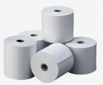 Rollos de papel para impresora TMU-220 4 tantos original y tres copias