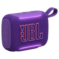 JBL Go 5 BT - Speaker - Purple - Bluetooth - Gran sonido en la palma de tu mano - Iluminación ambiental que mejora el estado de ánimo - Hasta 10 horas con Playtime Boost - A prueba de todo (polvo, agua y caídas) - Emparejamiento estéreo instantáneo AirTouch - Conéctate y disfruta con Auracast - Sonido puro con reproducción sin pérdidas - Hecho de plástico reciclado, sin PVC, además del embalaje de papel con certificación FSC