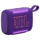 JBL Go 5 BT - Speaker - Purple - Bluetooth - Gran sonido en la palma de tu mano - Iluminación ambiental que mejora el estado de ánimo - Hasta 10 horas con Playtime Boost - A prueba de todo (polvo, agua y caídas) - Emparejamiento estéreo instantáneo AirTouch - Conéctate y disfruta con Auracast - Sonido puro con reproducción sin pérdidas - Hecho de plástico reciclado, sin PVC, además del embalaje de papel con certificación FSC