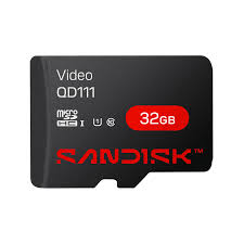 SanDisk - Flash memory card - SC QD111 UHS-I 32GB MicroSD 1