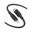 Anker - PowerLine III Flow USB-C with Lightning Connector 3ft Black