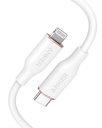 Anker - PowerLine III Flow USB-C with Lightning Connector 3ft White