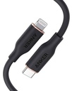 Anker - PowerLine III Flow USB-C with Lightning Connector 6ft Black