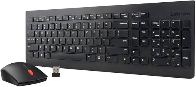 Lenovo - Keyboard - Wireless - Spanish - Bluetooth - Ergonomic Design - All black
