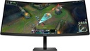 HP OMEN 34c G2 - Curved Screen - 34" - 3440 x 1440 - HDMI / DisplayPort - Black - 180Hz