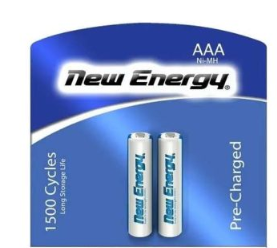 BATERIA REC. AAA C/U 1.2V 800MA NMH NEW ENERGY