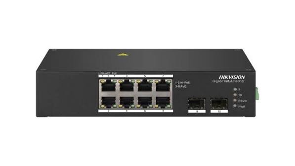 Hikvision - 8 Port Gigabit Unmanaged POE