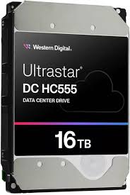 Western Digital WD Ultrastar DC H555 - Hard drive - Internal hard drive - 16 TB - 3.5" - 7200 rpm - SATA