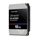 Western Digital WD Ultrastar DC H555 - Hard drive - Internal hard drive - 18 TB - 3.5" - 7200 rpm - SATA