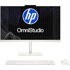 HP OmniStudio 24-cu0031la - All-in-one - Intel Core 3 100U / 4.7 GHz - DDR5 SDRAM - 512 GB HDD - 23.8" - intel graphics - Microsoft Windows 11 Home