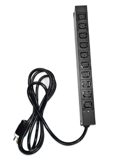 LTK-PDU220V - LANTEK PDU 10 tomas C13 208v-250VAC/30A horizontal Indicador Voltaje