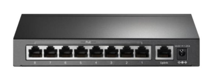 DGS-1008MP - D-LINK Switch de escritorio Max PoE de 8 puertos Gigabit