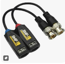 Pareja de video baluns TurboHD 8MP con HD-TVI, AHD, CVI y CVBS