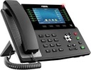 Fanvil X7C-Teléfono IP empresarial de gama alta 20 líneas SIP con puertos Gigabit duales y conectividad PoE y WiFi integrada
