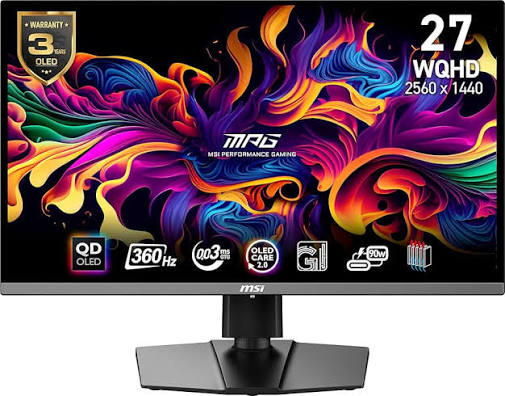 MSI - OLED monitor - 27" - 2560 x 1440 - HDMI / DisplayPort / USB-C