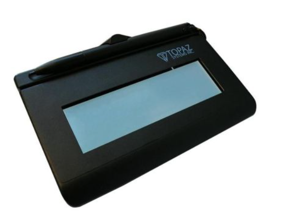 TOPAZ TLBK462 - Pad de firma Topaz SignatureGem LCD 1x5 T-LBK462