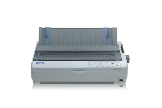Epson LQ 2090II NT Network Impact - Impresora - B/N - matriz de puntos - Rollo (21,6 cm), 406,4 mm (anchura), 419.1 x 419.1 mm - 24 espiga - hasta 584 caracteres/segundo - paralelo, USB 2.0, LAN
