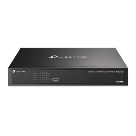 TP-Link - Standalone NVR - 8 Video Channels - VIGI NVR1008H-8P