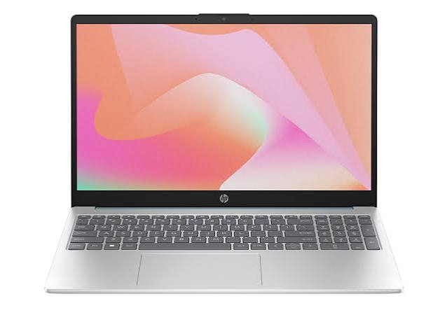 HP - Notebook - 15.6" - Intel Core 3 100U / 4.7 GHz - 8 GB - DDR5 SDRAM - 512 GB SSD - Integrated graphics - Microsoft Windows 11 Home - 1-year warranty or inherited Dell system warranty