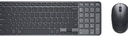 Dell - Keyboard and mouse set - Pro 7 Rechargeable Compact KM