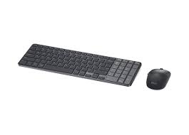 Dell - Keyboard and mouse set - Spanish - KM746-BLK-LTN