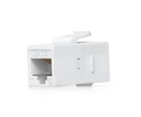 UACC-Keystone-Coupler-C6-Snap-In para Patch Panel | Conector Paso Hembra RJ45 Gigabit