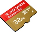 SanDisk - Flash memory card - Extreme Go microSD UHS-I 32GB