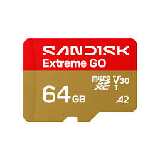 SanDisk - Flash memory card - Extreme Go microSD UHS-I 64GB