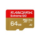SanDisk - Flash memory card - Extreme Go microSD UHS-I 64GB