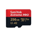 SanDisk - Flash memory card - Extreme PRO microSD UHS-I 256G