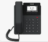 TELEFONO FANVIL 2 LINEAS SIP 10/100 POE PANTALLA 2,3 MONOCROMÁTICA V50P
