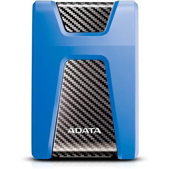 ADATA DashDrive Durable HD650 - Disco duro - 2 TB - externo (portátil) - 2.5" - USB 3.1 - AES de 256 bits - azul