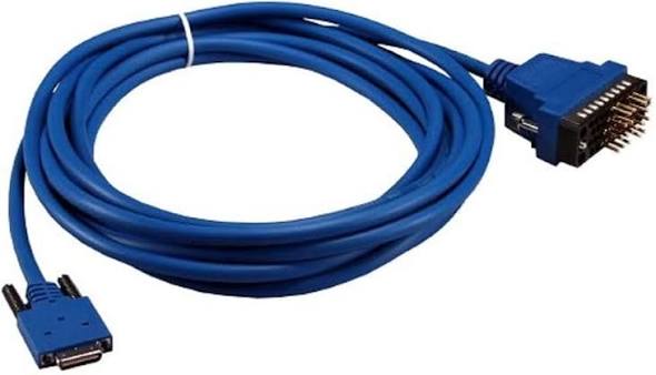 Cisco - Cable V.35 (DTE) - Smart Serial (M) a M/34 (V.35) (M) - 3 m - azul - para Cisco 1700, 1720, 805, AS5300