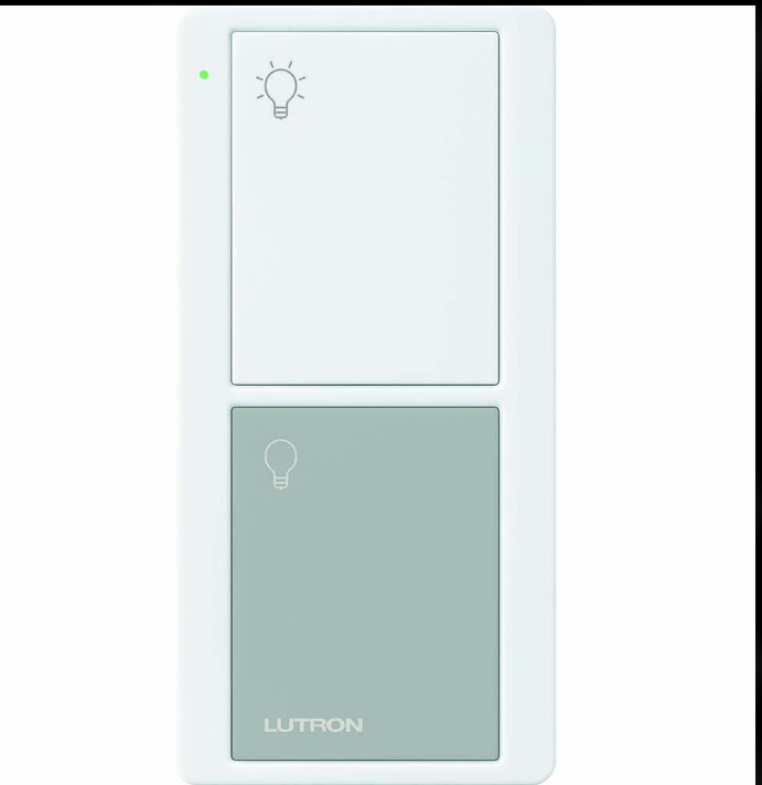 Lutron PJ2-2B-GGR – Control remoto Pico inalámbrico de 2 botones