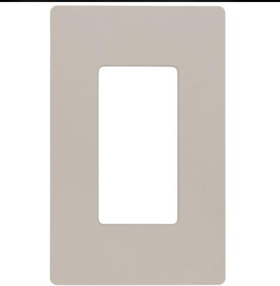 Lutron SC-1-TP – Claro 1-Gang Wallplate Taupe