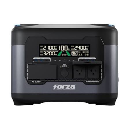 Forza Titan Series - Battery backup - 2000 Watt - AC 110/220 V - Lithium LFP 3AC/7DC