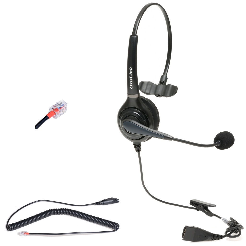 Headset- Stile-Headset Stile Compact Direct con cable F para telefonos Grandstream GXP 1400