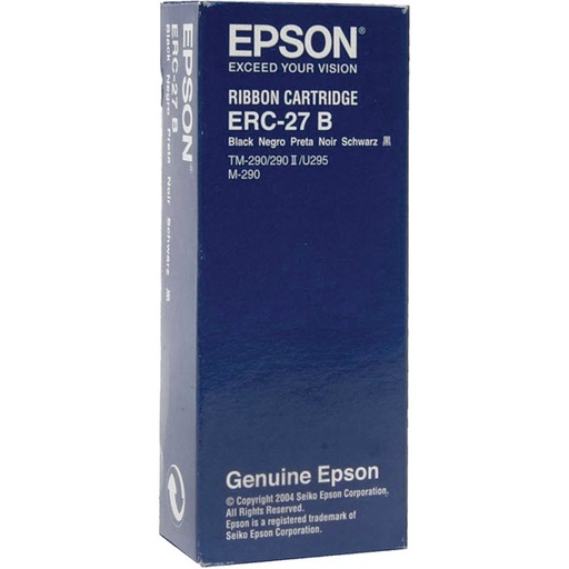 [ERC27B] Epson - 1 - negro - cinta de impresión - para M 290; TM 290II, 295, U290, U295, U295P