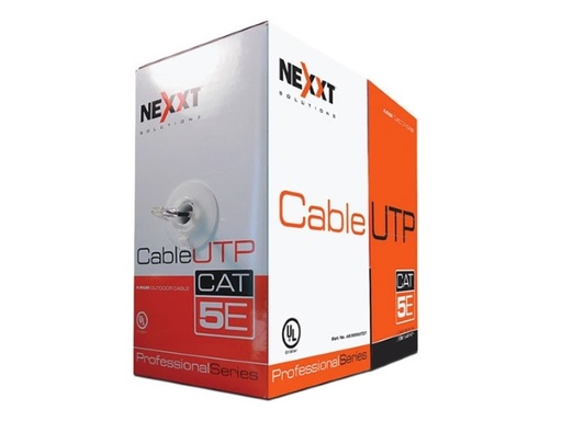 [798302030015] Nexxt Cable UTP Cat5e - Gris