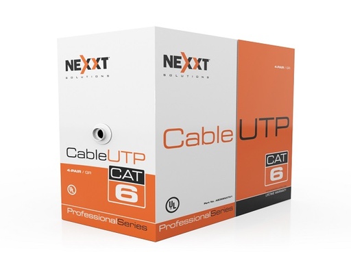 [798302030084] Nexxt Cable UTP Cat6 - Rojo