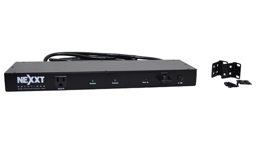[798302031739] Nexxt 9 Outlet Power Strip Rack Mount