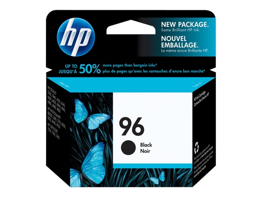 [C8767WL] HP 96 - 21 ml - negro - original - cartucho de tinta - para Deskjet 69XX; Officejet 72XX, K7100; Photosmart 25XX, 26XX, 27XX, 81XX, 84XX, 87XX