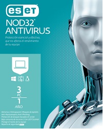 [ENAESD-HP1-3P] ESET NOD32 Antivirus - License - 1 year - 3 pcs - Download - Windows/MacOS/Linux - Multilanguage