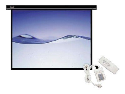 [KPS-503] Klip Xtreme KPS-503 - Pantalla de proyección - Motor de 110v - 120 pulgada ( 305 cm ) - Dimensiones: 94.4" x 70.9" / 2.40 x 1.80 m - 4:3 - Grosor de la pantalla: 0.42mm +/-0.03 - Blanco Mate - Control remoto - VOLTAJE 110v