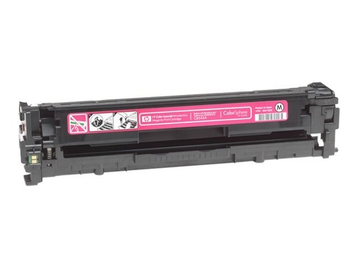 [CB543A] HP 125A - Magenta - original - LaserJet - cartucho de tóner (CB543A) - para Color LaserJet CM1312 MFP, CM1312nfi MFP, CP1215, CP1515n, CP1518ni