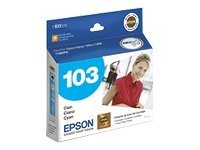 [T103220-AL] Epson 103 - Cián - original - cartucho de tinta - para Stylus Office T40W, TX510FN, TX600FW