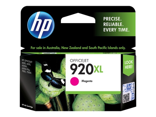 [CD973AL] HP 920XL - 6 ml - Alto rendimiento - magenta - original - cartucho de tinta - para Officejet 4500 G510, 6000, 6000 E609, 6500, 6500 E709, 6500A E710, 7000 E809, 7500