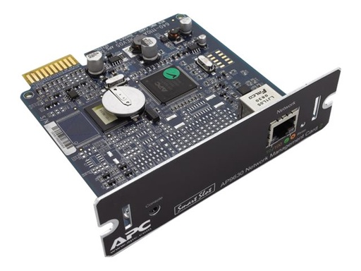 [AP9630] APC Network Management Card 2 - Adaptador de administración remota - SmartSlot - 10/100 Ethernet - negro - para Smart-UPS X