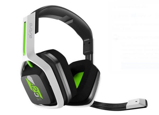 [3939-001882] Logitech - A20 - Headset - Para Game console - Wireless - Gen 2 XBOX