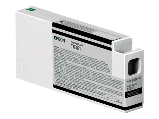 [T636100] Epson UltraChrome HDR - 700 ml - Photo Negro - original - cartucho de tinta - para Stylus Pro 7700, Pro 7890, Pro 7900, Pro 9700, Pro 9890, Pro 9900, Pro WT7900
